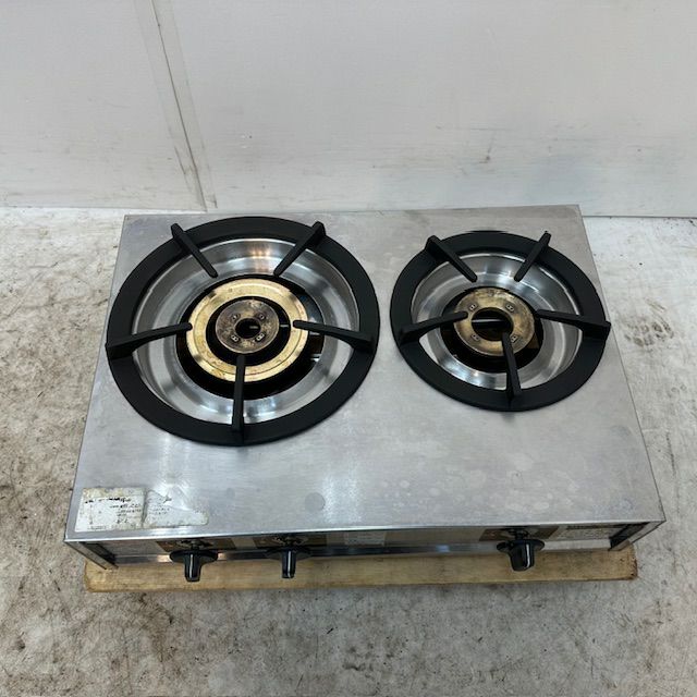 マルゼン 卓上2口ガスコンロ M-212C | 無限堂厨房ネットショップ