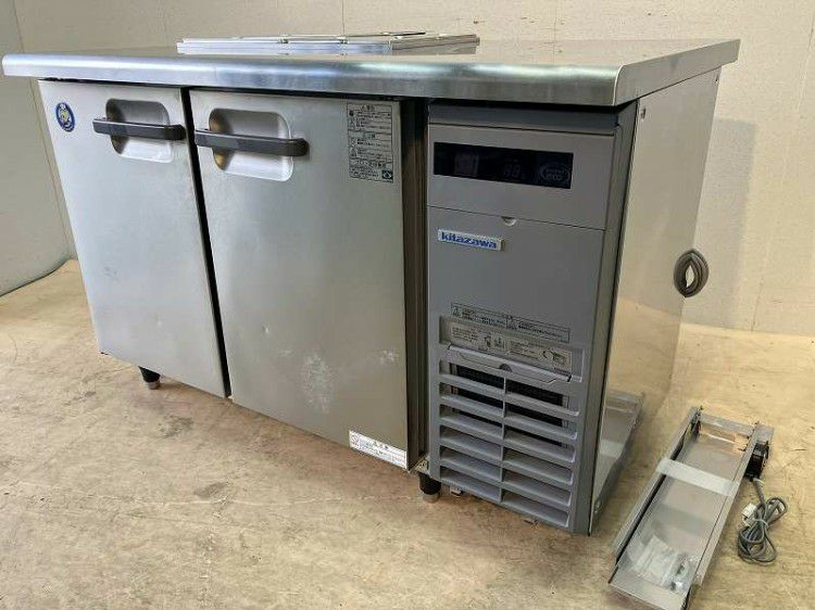 北沢産業 サンドイッチ冷蔵コールドテーブル KLRW-120RM-F(改) ※備考欄