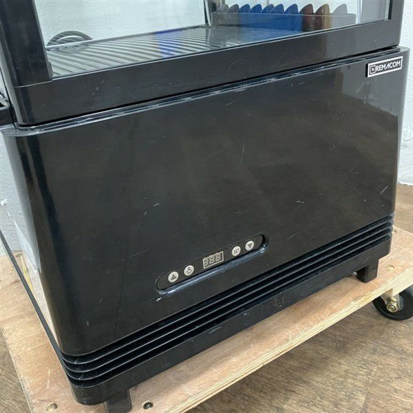 レマコム 卓上4面ガラス冷蔵ショーケース R4G-105SLB | 無限堂厨房