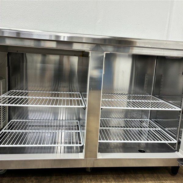 ホシザキ　コールドテーブル冷凍庫　 2016年 ホシザキ（HOSHIZAKI） テーブル形冷蔵庫 RT-180SNG-1｜内容積 419L