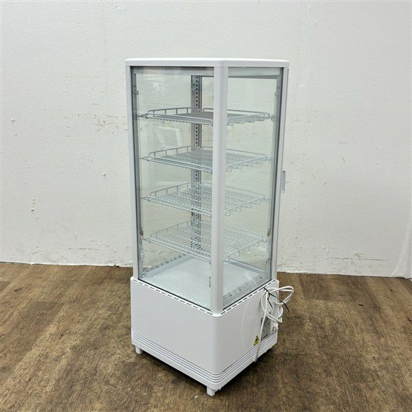 レマコム 卓上4面ガラス冷蔵ショーケース R4G-105SLW | 無限堂厨房