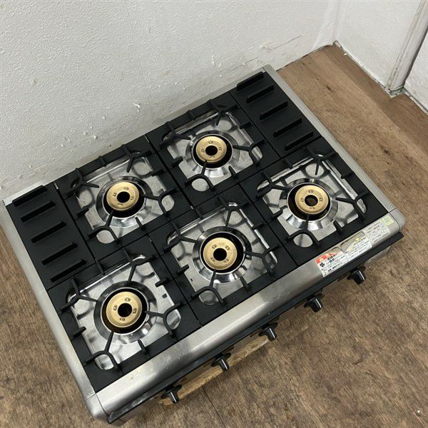 マルゼン 卓上5口ガスコンロ M-825C | 無限堂厨房ネットショップ