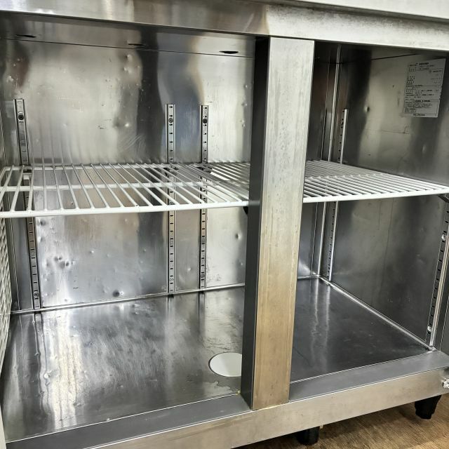 フクシマガリレイ 冷蔵コールドテーブル YRC-120RM2 | 無限堂厨房