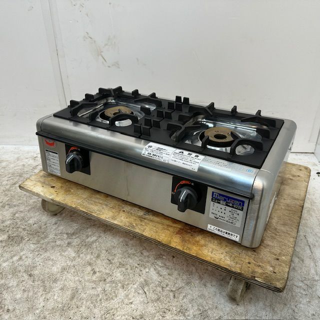 マルゼン 卓上2口ガスコンロ M-822E | 無限堂厨房ネットショップ