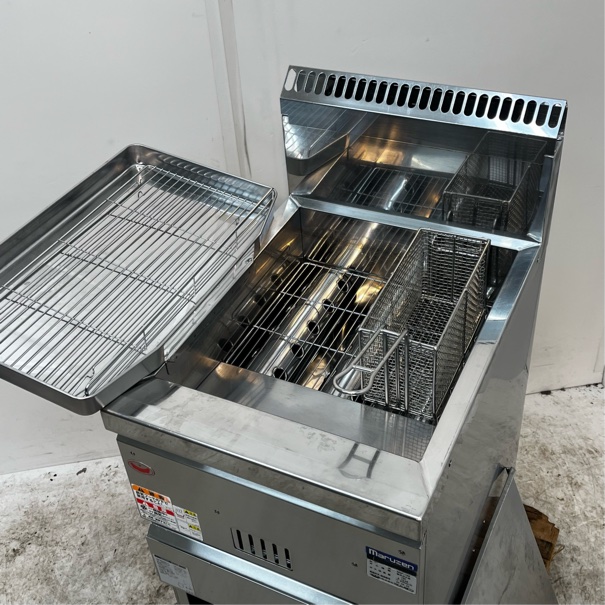 マルゼン ガスフライヤー MGF-18K | 無限堂厨房ネットショップ