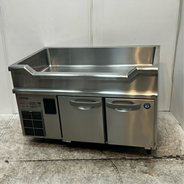 舟型シンク付コールドテーブル ホシザキ 舟形シンク付冷蔵コールドテーブル RW-120SDCG-ML | 無限堂