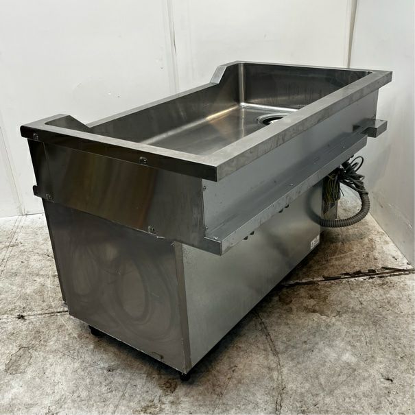 ホシザキ 舟形シンク付冷蔵コールドテーブル RW-120SDCG-ML | 無限堂