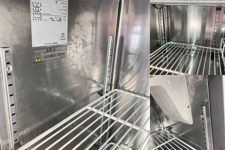 フクシマガリレイ 冷凍冷蔵コールドテーブル LRC-121PX-R | 無限堂厨房