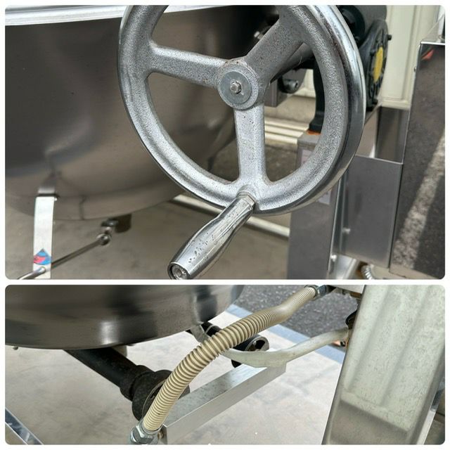 服部工業 ガス回転釜 GHSL-35 | 無限堂厨房ネットショップ