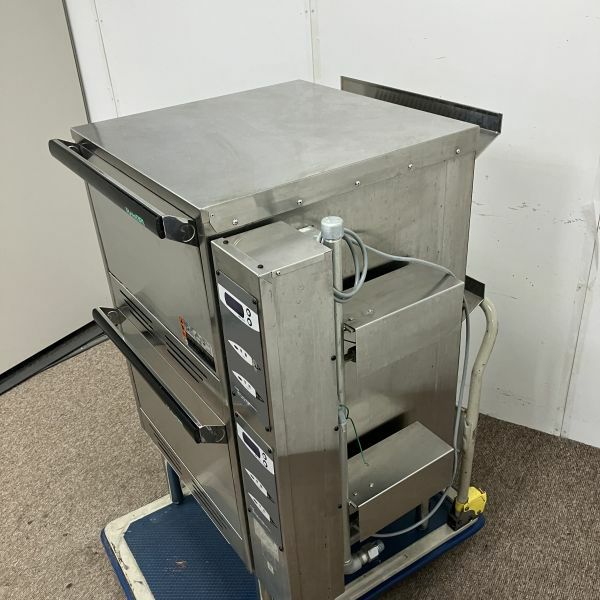 2019年製 服部工業 ガス立体炊飯器 LGS-100 都市ガス用 大容量 14kg