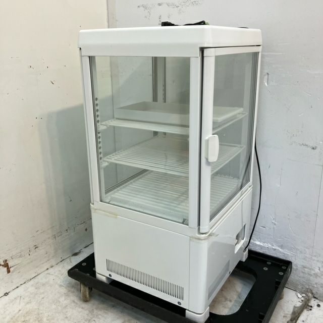 サンデン　卓上冷蔵庫　2面開き　ショーケース　AX-54XE サンデン 卓上冷蔵庫 2面開き ショーケース AX-54XE（サンデン