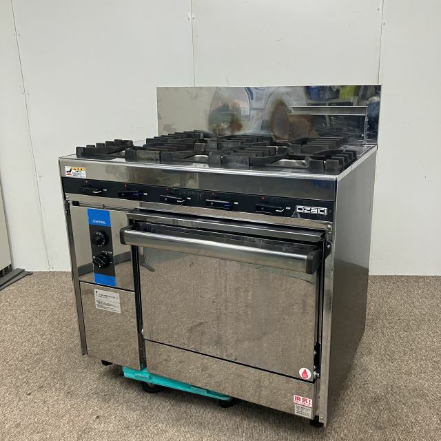 業務用 OZAKI 5口 ガスコンロ 都市ガス用 オザキ