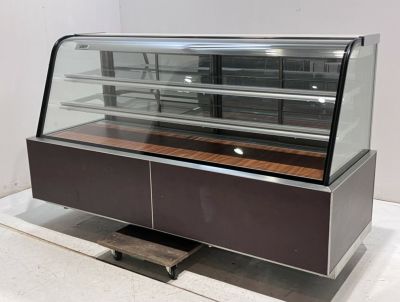 【送料込み】【 美品】ホサカ冷蔵ショーケース 単相100V TBCR-855SX 【テンポスオリジナル】冷蔵ショーケース 幅750×奥行