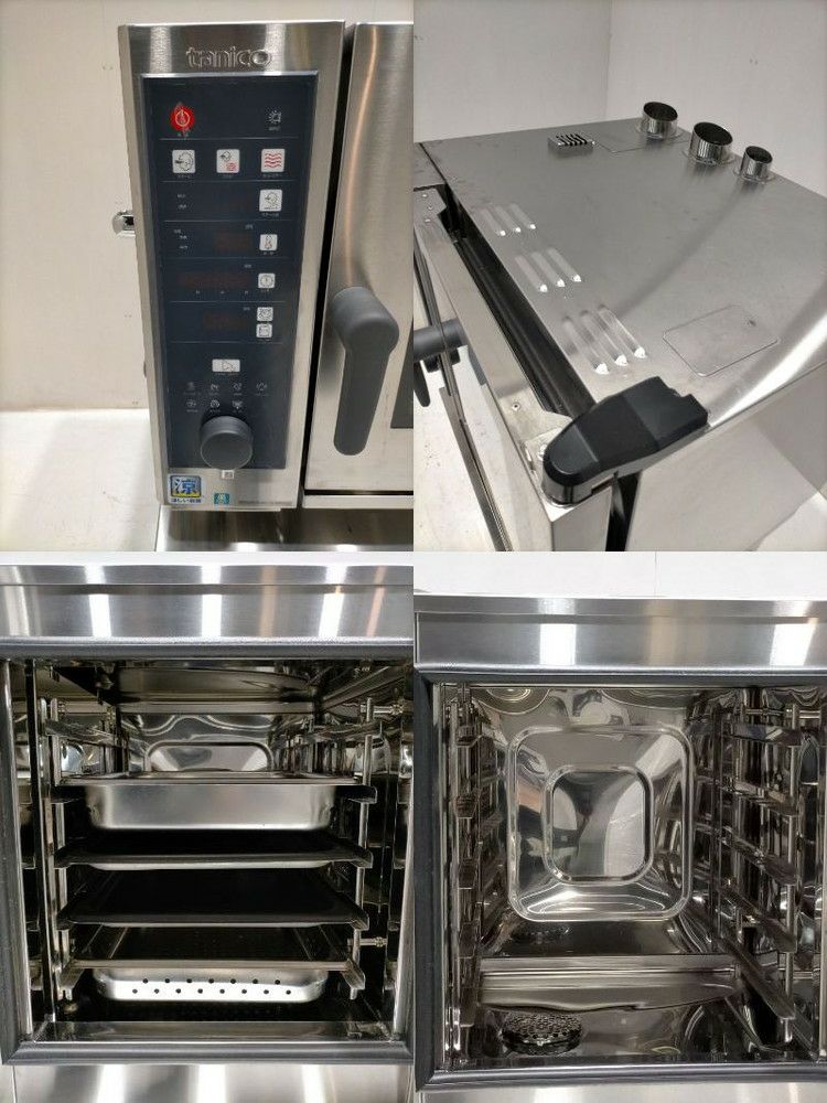 タニコー スチームコンベクションオーブン(架台付き) TGSC-5CL 無限堂厨房ネットショップ