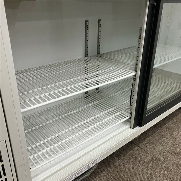 美品フクシマガリレイ業務用冷蔵ショーケースTGU-50RE1 フクシマガリレイ フクシマガリレイ/ノンフロンスライド扉 小型