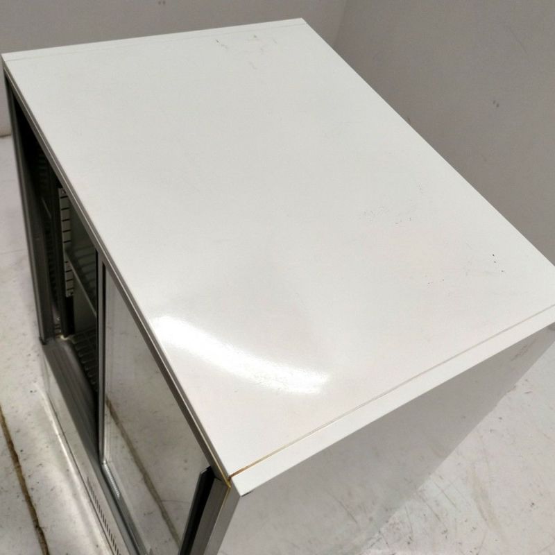 直接引き取り　サンデン　冷蔵ショーケース　MU-120X 216L キャスター付 Amazon.co.jp: 冷蔵ショーケース サンデン MU-1211X ビール