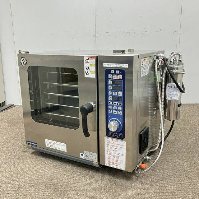 【ニチワ電機】ASCO-5230RL 業務用スチームコンベクションオーブン スチコン 電気スチームコンベクションオーブン ASCO-5230RL-L(R
