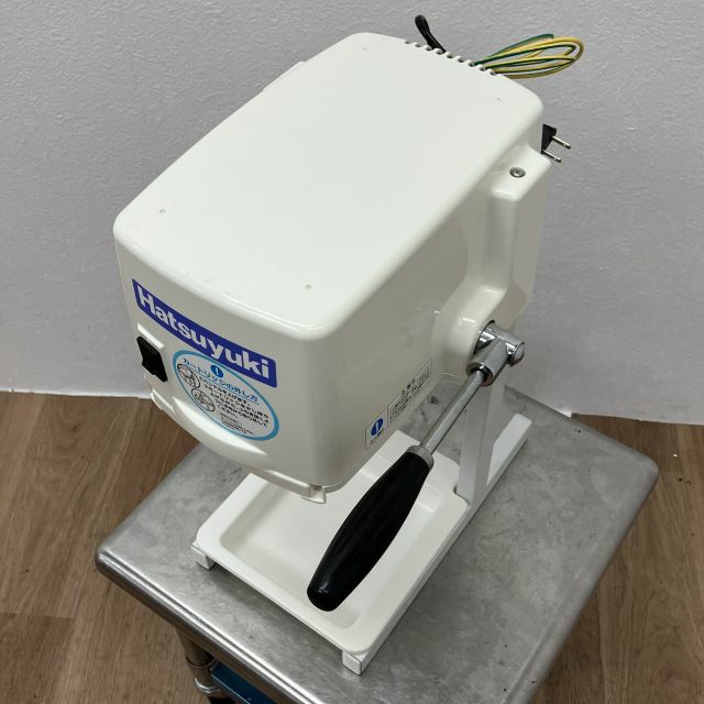 ブロックアイススライサー|Hatsuyuki初雪氷削機|(株)中部