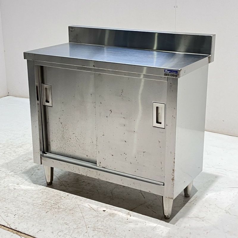 ☆地域限定送料無料☆工場整備品☆キャビネット　テーブル　幅1150 ステンレス 5_000000004660.jpg?1690194742