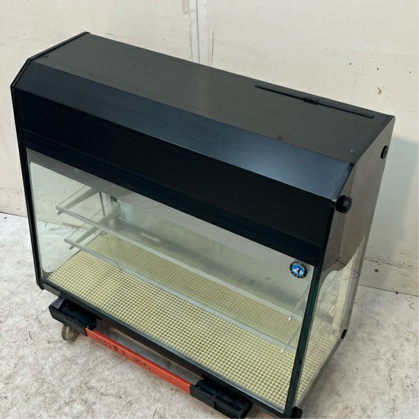 ヤ取7/7終了】≪y390≫美品 動OK ホシザキ 4面ガラス 冷蔵ディスプレイ