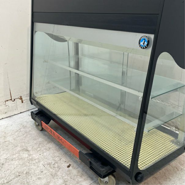 ヤ取7/7終了】≪y390≫美品 動OK ホシザキ 4面ガラス 冷蔵ディスプレイ