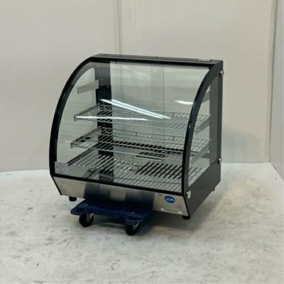 中古のホットショーケースです。 中古】 A05191 ホットショーケース（温蔵） 4面ガラス タイジ OS