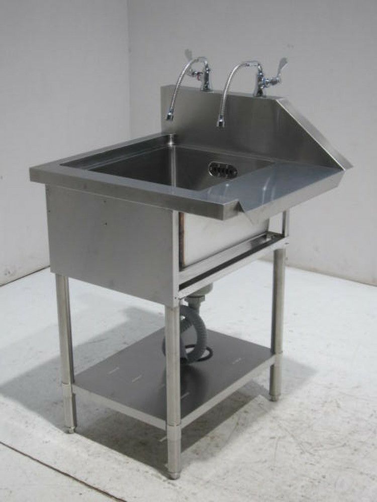業務用 1槽ソイルドシンク 860x670x960