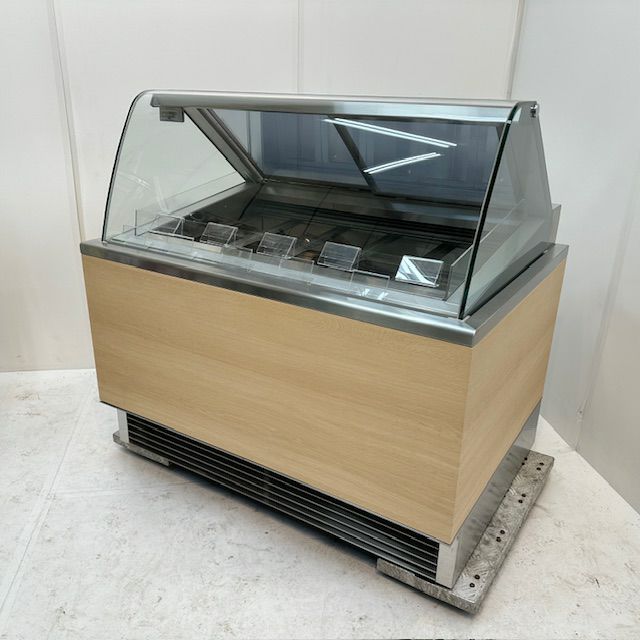 中古】対面冷蔵ショーケース 保坂 2段 美品【動産王】千葉☆送料