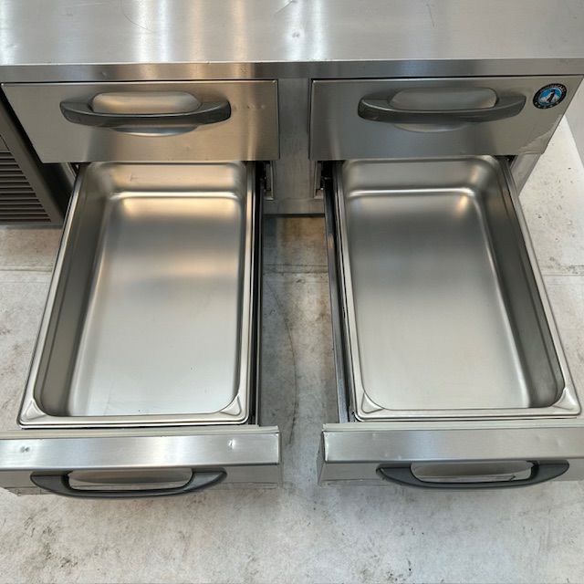 ホシザキ 冷凍低ドロワーコールドテーブル FTL-120DDF | 無限堂厨房