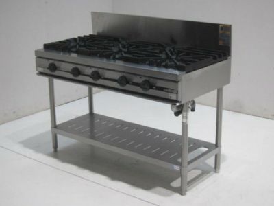 タニコー 5口ガステーブル TSGT-1232 | 無限堂厨房ネットショップ
