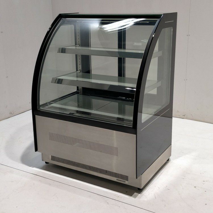 対面冷蔵ショーケース RITS-126T 126L 楽天市場】RIT 対面冷蔵 ショーケース（ラウンド型） RITS-126T 冷蔵