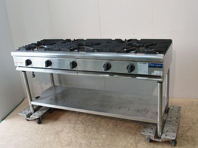 業務用5口ガスコンロ マルゼンRGT-1565C