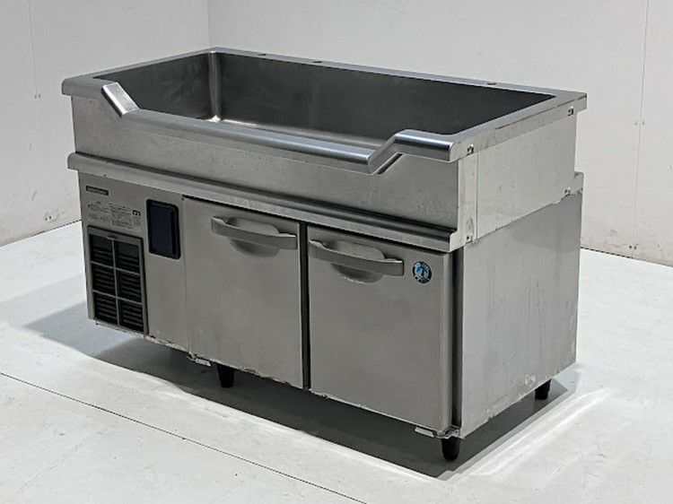 ホシザキ 舟形シンク付冷蔵コールドテーブル RW-120SNCG-ML