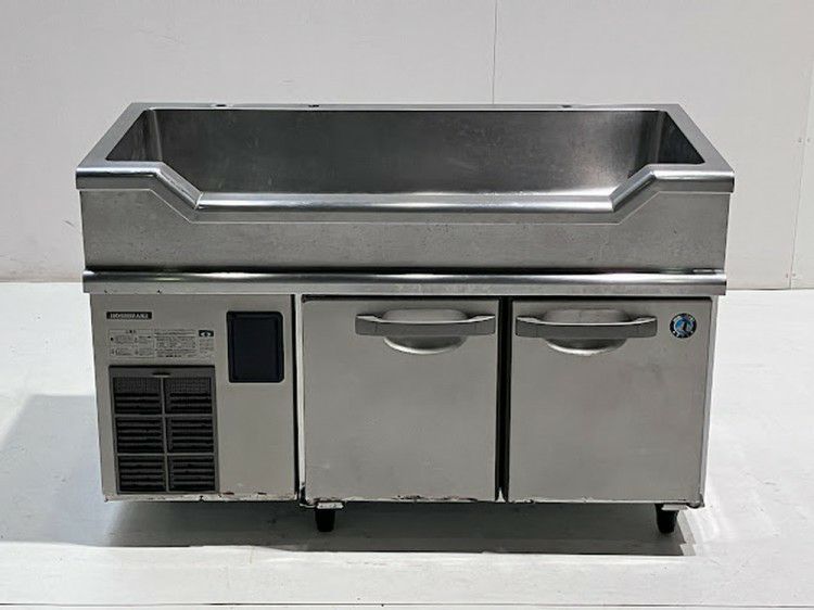 ホシザキ 舟形シンク付冷蔵コールドテーブル RW-120SNCG-ML