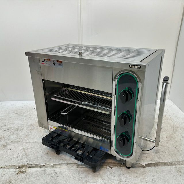 北見市発】tanico ガス赤外線グリラー TIG-70 2000年製 LPガス用 上火