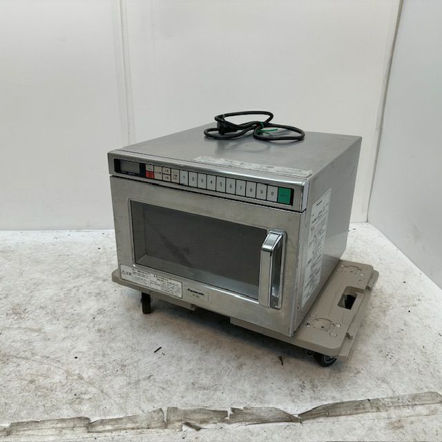 Panasonic 業務用電子レンジ NE-1801 現状 2014年製 Panasonic NE-1802V パナソニック 業務用電子レンジ 幅422×奥行