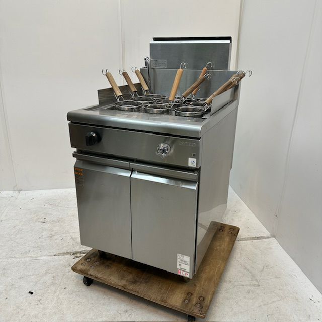 ガス式自動ゆで麺機（新品未使用） 楽天市場】【新品・安心2年保証】ガス式角槽型ゆで麺機[ゆで
